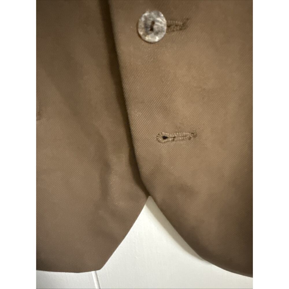 Vintage Panatela Levi's Brown Button Vest One Size Fits Most Steampunk Country - Picture 6 of 16